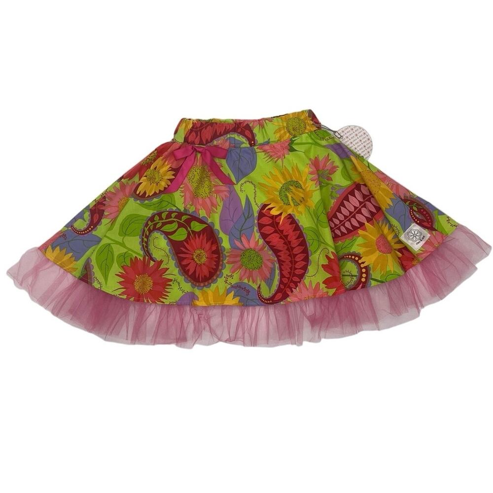 New Cleo and Dot Skort - full skirt over attached white shorts